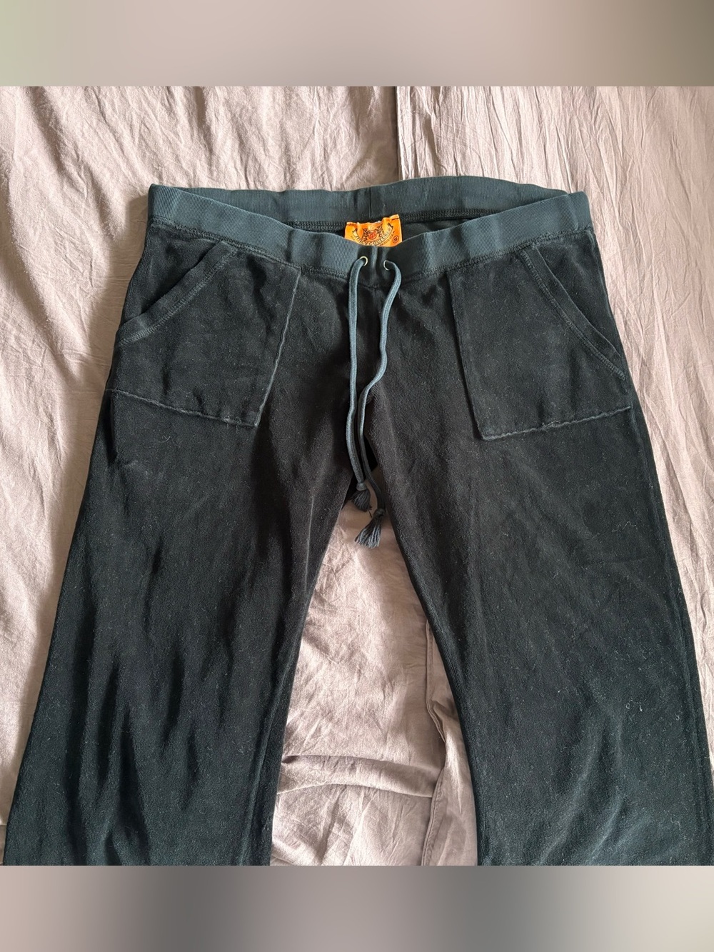 Vintage Y2K Juicy Couture Low Rise Velour Sweatpants